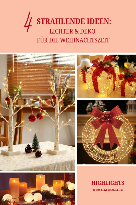 4 STRAHLENDE IDEEN: LICHTER & DEKO FÜR DIE WEIHNACHTSZEIT