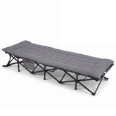Salcar Klappbares Campingbett mit Matratze – 190 × 71 cm, 14 Standbeine, bis 250 kg, Gästebett & Feldbett