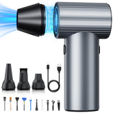 Salcar Elektrisches Staubgebläse X7 – Tragbares 3-Gang Air Duster mit Ultrakurzer Laufzeit für PC, Auto & Outdoor