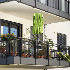 Sekey 300 x 160 cm Doppelsonnenschirm mit Kurbel, UV50+ Sekey 300 x 160 cm Doppelsonnenschirm mit Kurbel, UV50+