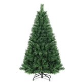 Salcar 120/150/180/210/240cm Artificial Christmas Tree with Metal Stand, Nordmann Fir, with 279/408/580/868/1168 Tips