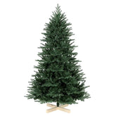 Salcar 120 /150 /180 /210cm Artificial Christmas tree with wooden stand, Nordmann fir, with 725 /980 /1290 /1525 PE branches and 203 /544 /722 /993 PVC branches