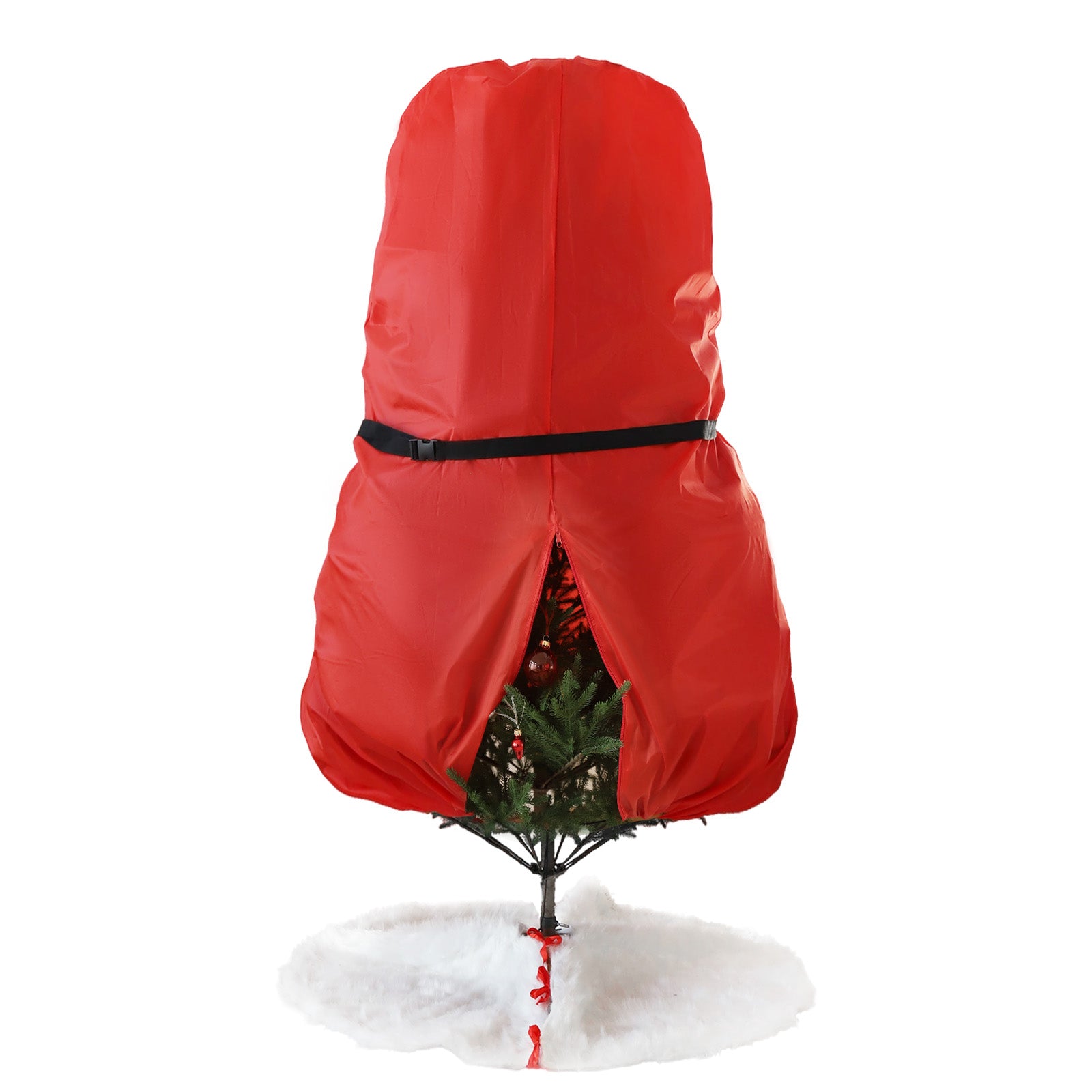 real aufbewahrung Salcar Weihnachtsbaum Aufbewahrung 138 × 185 cm – Weihnachtsbaumtasche – sekeymall