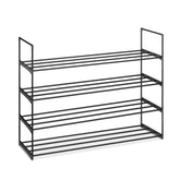 Sekey Schuhregal XXL 92 cm – Extra breites Metallregal, stapelbar & flexibel, stabile Schuhaufbewahrung