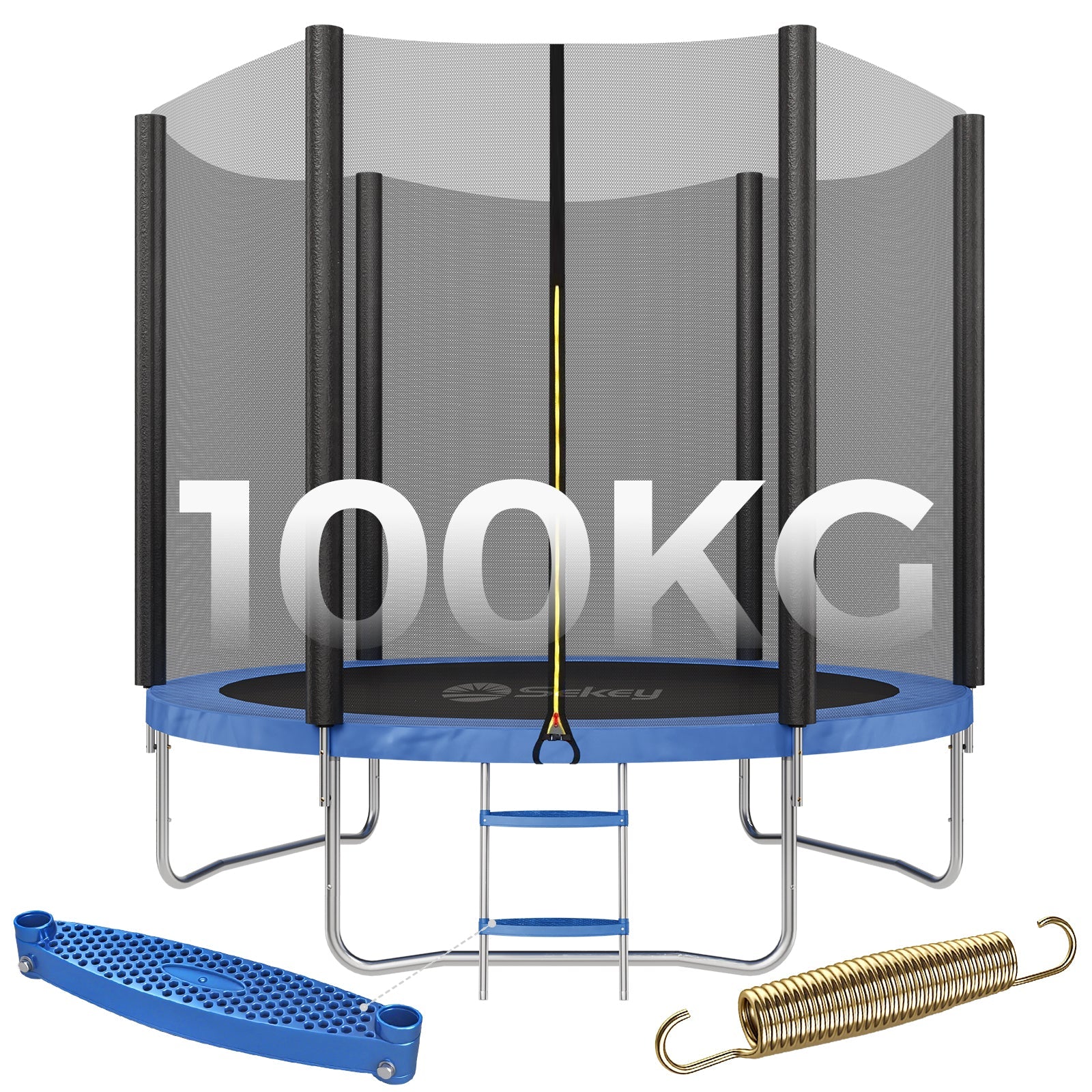 sonnensegel über trampolin Sekey Ø 244 cm für Garten – TÜV/GS-zertifiziertes Outdoor – sekeymall