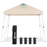 Sekey 300 x 300 cm Faltpavillon Mit Belüftetes Dach Sekey