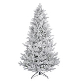 Salcar Künstlicher Weihnachtsbaum mit Schnee – Realistischer Tannenbaum aus PE & PVC, naturgetreu, schwer entflammbar, stabiler Metallständer, einfacher Aufbau, wiederverwendbar