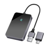 Salcar Wireless CarPlay Adapter für iPhone – Dualband 5,8 GHz, Verzögerungsfrei, Plug & Play Dongle für kabelloses CarPlay, kompatibel mit iPhone 6 & iOS 10+ Salcar