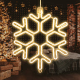 Salcar 40 cm LED snowflake neon light