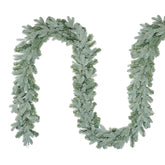 Salcar Premium Künstliche Weihnachtsgirlande, graugrün, naturgetreue Tannengirlande für Tür, Fenster & Balkon, Weihnachtsdeko für Innen und Außen (1,8 m / 3 m / 5 m)