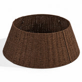 Salcar Weihnachtsbaumkorb aus Papierkordel – Braun, 40/60 cm oder 50/68 cm