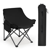 Sunula Campingstuhl Faltbar Ultraleicht, 1/2 Stück, Tragbar mit Tragetasche und Seitentaschen, 100 kg Belastbar, Rutschfeste Füße, Mondstuhl Design, Für Camping, Angeln, Picknick, Garten, Strand, 600D Oxford-Stoff Sekey