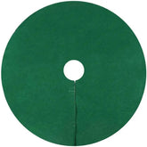 Salcar Weihnachtsbaumdecke Weihnachtsbaum Rock Runde Form Christbaumständer, Filzteppich Decke Abdeckung für Weihnachtsbaum für Bodendekoration Grün Salcar