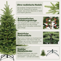 Salcar Artificial Christmas Tree, Small Spruce Christmas Tree PVC&PE