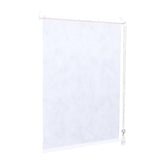 Sekey Rollo ohne Bohren, Lichtdurchlässiges Fensterrollo aus Vliesstoff, Klemmfix Rollos, Weiß