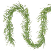 Salcar Künstliche Weihnachtsgirlande aus 100 % PE – Realistische Tannengirlande für Wand, Tür & Kamin – Langlebig & wiederverwendbar