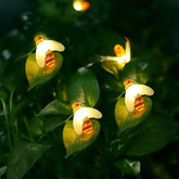 Salcar 5 m / 10 m LED Solar Bienen Lichterkette, 30 / 60 LEDs Salcar