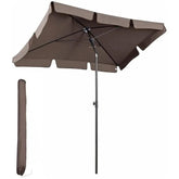 Sekey 200 x 125 cm Balkonschirm Rechteckig mit Schutzhülle, Sonnenschutz UV50+ Sekey