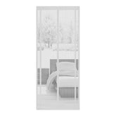 Sekey Zuschneidbar Magnet Fliegengitter Tür aus Polyester, Weiß Sekey