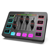 Fifine XLR Gaming Audio Mixer, individuelle Steuerung Sekey