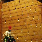 Salcar 3 x 2 m LED Lichternetz, 204 LEDs, 31V GS-zertifizierte Stromversorgung Salcar