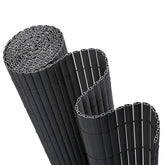 Sekey PVC Sichtschutzmatte mit doppelter Verstärkung innen, Anthrazit Sekey