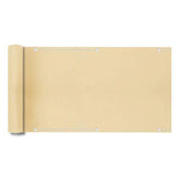 Sekey Balkon Sichtschutz aus 100% Polyester, Beige Sekey