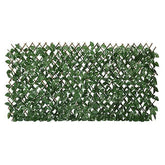 Sekey Ausziehbarer Weidenzaun mit Blättern aus Kunststoff Sekey