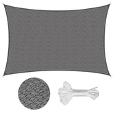 Sekey Sonnensegel HDPE Sonnenschutzsegel mit Seilen Sekey