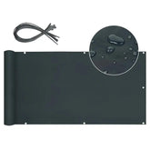 Sekey Balkon Sichtschutz aus Oxford-Gewebe ohne Kordel, Anthrazit Sekey