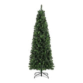 Salcar 180/210cm Künstlicher Weihnachtsbaum in Bleistiftform (schmal), mit 618/818 PVC Nadeln Salcar