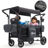 Sekey 80KG Faltbarer Kinderwagen für 2 Kinder zum Sitzen, 6060 Sekey