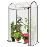 Sekey Foliengewächshaus mit Spitzdach, 100 x 50 x 150 cm Sekey