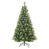 Salcar 120/150/180/210/240cm Künstlicher Weihnachtsbaum mit LED, mit 226/382/580/868/1168 Spitzen und 250/380/450 LEDs Salcar