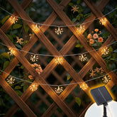 Salcar LED Solar Feuerwerk Lichterkette Außen – 150 LEDs, 10 Stränge, 8 Modi, Fernbedienung, Warmweiß Garten- & Weihnachtsdeko