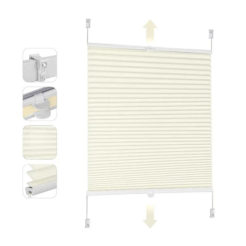 Sekey Plissee ohne Bohren, Beige Sekey