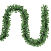 Salcar Christmas Garland Artificial Green PVC – 3m/5m/10m, Realistic Fir Garland for Indoor & Outdoor Use, Decoration for Door, Fireplace & Christmas Tree