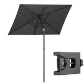 Sekey 180 x 130 cm Balkonschirm Rechteckig mit Balkongeländer, Sonnenschutz UV50+ Sekey