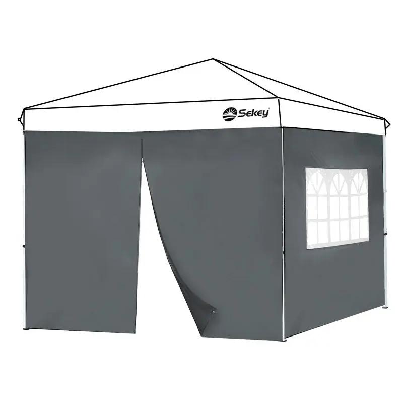 zelt seitenteile mit fenster Sekey side panels for 3m gazebo: With window and zipper, waterproof – sekeymall