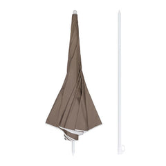 Sekey ∅ 160 cm Strandschirm mit Schutzhülle, Sonnenschutz UV25+