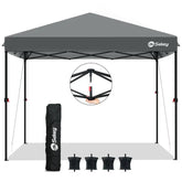 Sekey 300 x 300 cm Faltpavillon mit 4 Sandsäcken und Tragetasche Sekey