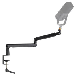 FIFINE 1.5 kg microphone arm with microphone clip, 1/4'', 3/8'' and 5/8'' adapter
