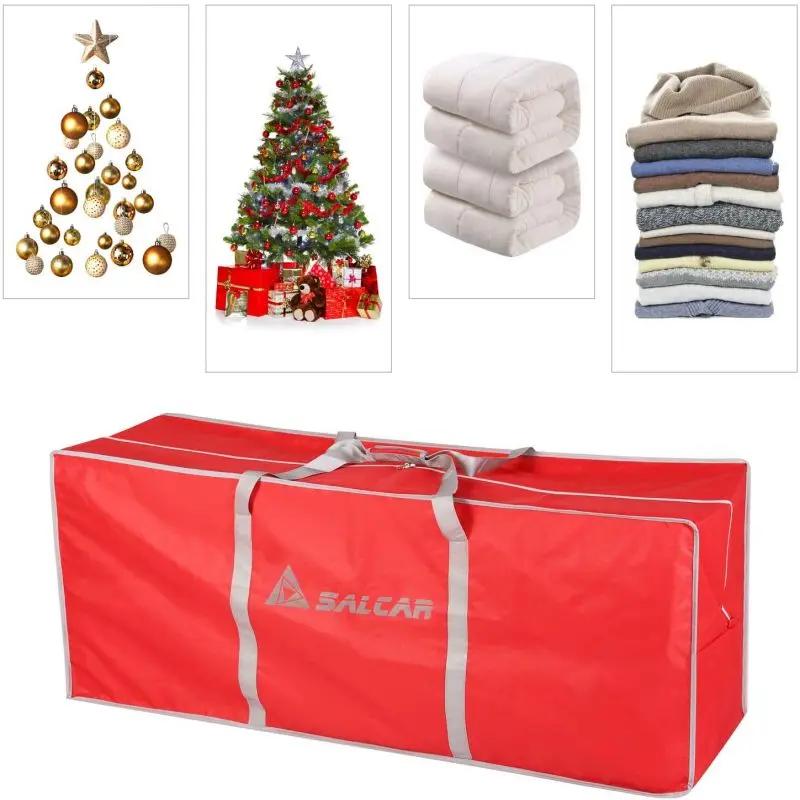 weihnachtsbaum aufbewahren netz SALCAR Stabile Weihnachtsbaum Aufbewahrungstasche, 150x50x60 cm, Wasserabweisend – sekeymall