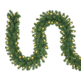 Salcar 3/5/10 m PVC Christmas garland with LED lights