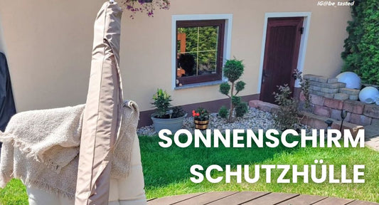 Die Schutzhüllen für Sonnenschirme in verschiedenen Größen