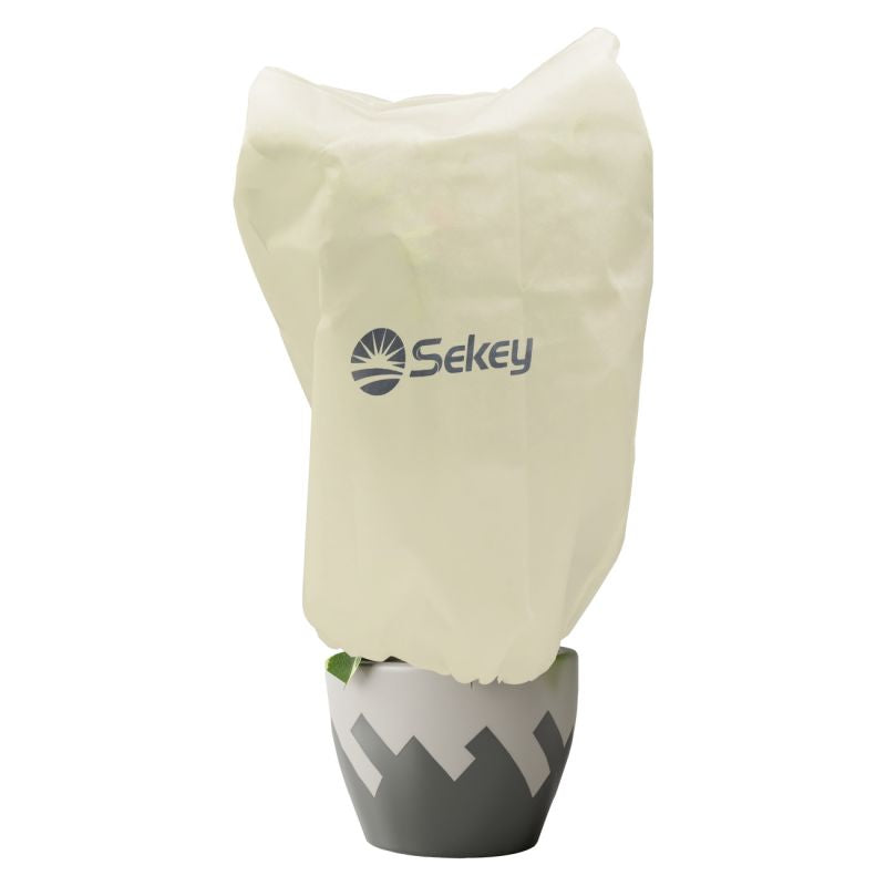 Sekey winter protection pot plant bag made of 80 g/m² nonwoven fabric, beige