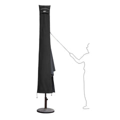 Sekey 220 x 30/50 cm protective cover for 400 cm parasol, made of Oxford fabric