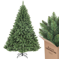 Salcar 120/150/180/210/240cm Künstlicher Weihnachtsbaum, mit 290/458/730/1066/1546 PVC-Nadeln