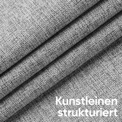 Sekey Verdunkelungsvorhang mit Ösen – Blickdichter Vorhang für Wohnzimmer & Schlafzimmer, 100 % Lichtschutz, Hellgrau