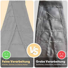 Sekey Sun Shade Sail with Kit PES Sun Protection Sail Waterproof 